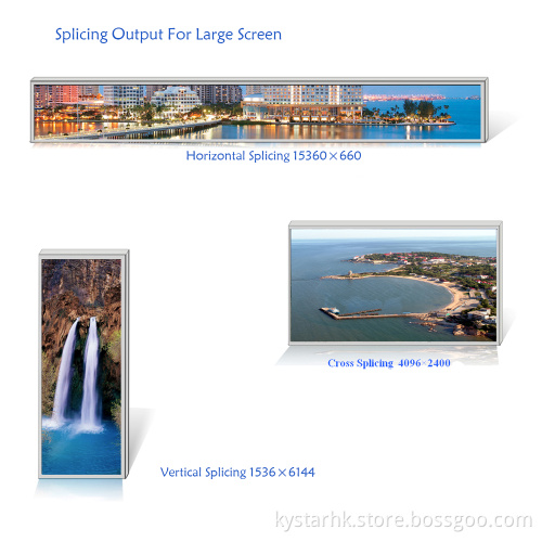 Six Windows Splicing Processor, Kystar LED Multi-window Video Wall Processor for LED Video Wall -U6